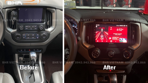 Màn hình DVD Android xe Chevrolet Colorado 2016 - nay | Gotech GT8 Max